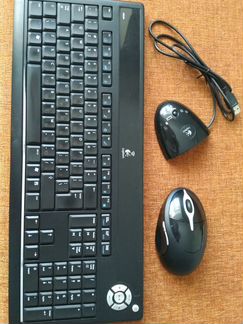 Беспроводная клавиатура и мышь Logitech UltraX Med