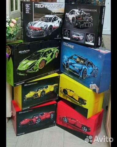 Конструктор Феррари, ламборджини, бугатти