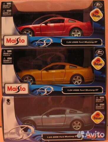 Модель Maisto 2006 Ford Mustang GT М 1/24 N20