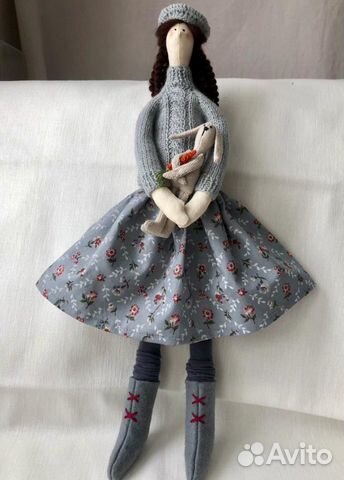 Текстильная кукла в стиле Тильда
