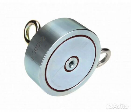 Поисковый магнит двухсторонний f300