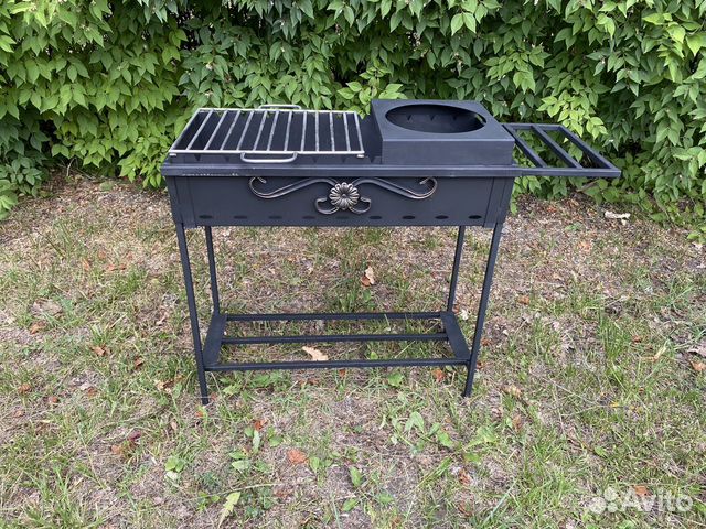 Мангал разборный 2 в 1 шашлык/плов