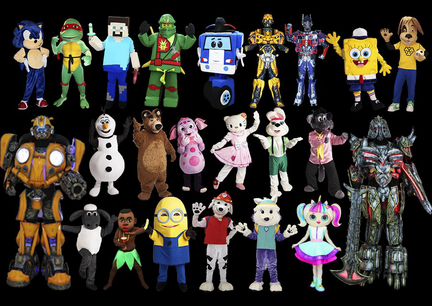 Ростовые куклы, Аниматоры, Шоу, Трансформеры