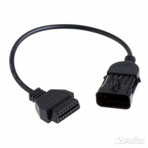 Переходник Opel 10pin- 16pin OBD2