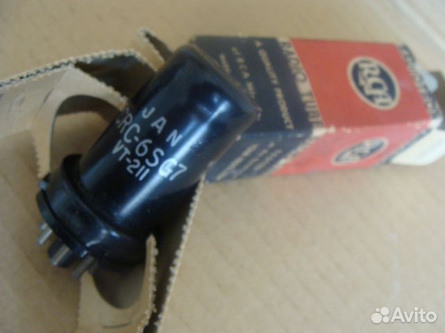 Радиолампа RCA USA /див