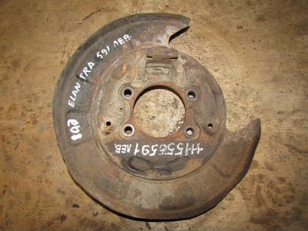 Щит опорный задний левый Elantra 2006-2011