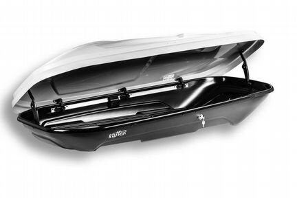 Автомобильный бокс Koffer sport S-480 белый матовы