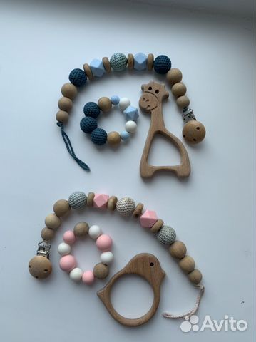 Держатель для пустышки и Грызунки