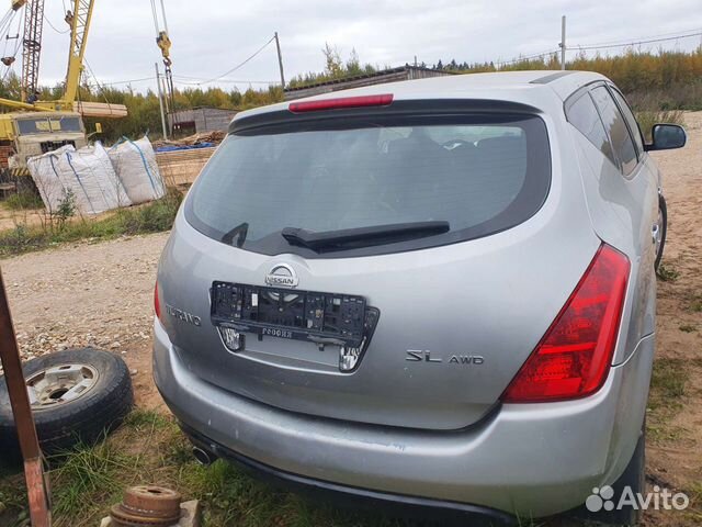 Nissan Murano Z50 4WD CVT VQ35DE задний бампер