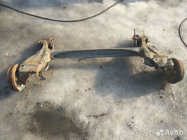 Задняя балка на Опель Корса D 2013 года