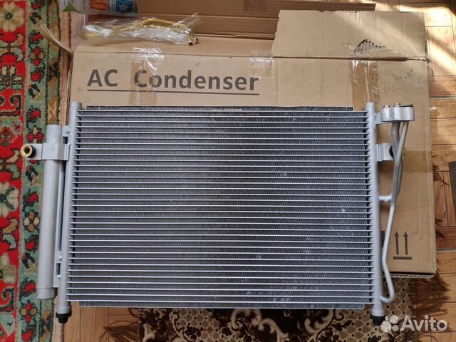 Хендай гетц радиатор кондиционера