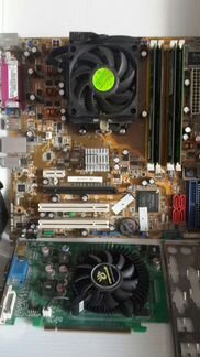 Мат. плата.AM2.процессор.6гб.опер.памяти. Видеокар