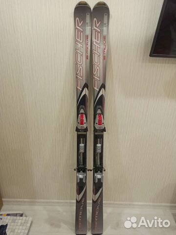 Гор лыжи fischer 165см ботинки rossignoll 28,5