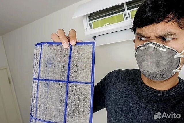 Чистка кондиционера Ремонт кондиционера Гарантия