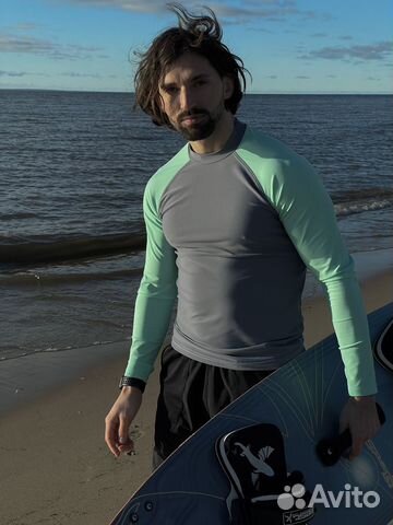 Гидромайка Лайкра мужская для серфинга