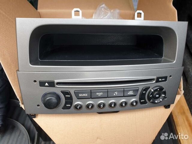 Штатная магнитола peugeot 308 /408