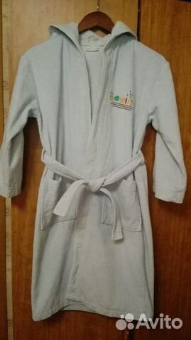 Халат мужской с капюшоном