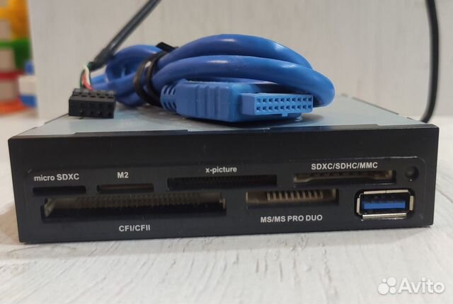 Внутренний картридер USB 3.0 для корпуса
