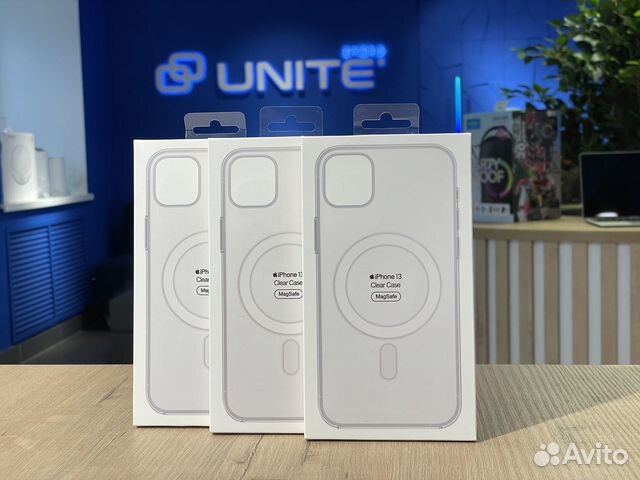 Чехол Clear Case MagSafe iPhone 12 13 Pro