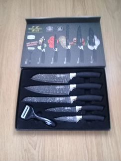 Набор кухонных ножей (новый) Swiss Gold