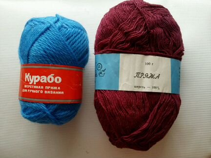 Пряжа шерсть, мохер СССР