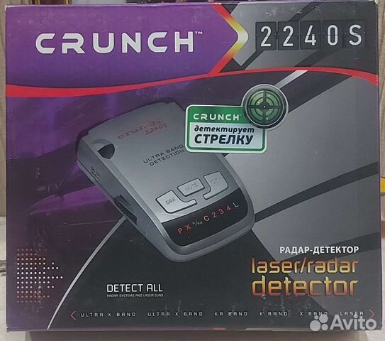 Антирадар crunch 2240s инструкция