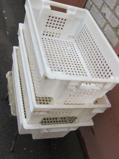 Ящики из пищевого полиэтилена для продуктов,СССР