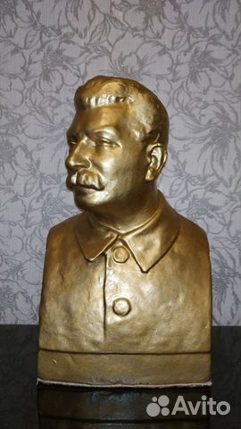 Бюст Сталина, Гжель, 30-е годы, керамика, редкий