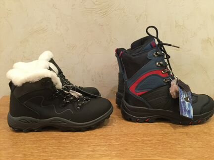 Новые кожаные зимние ботинки с нат мехом 38 р