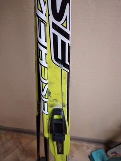 Лыжи и ботинки детские 33-34 размер