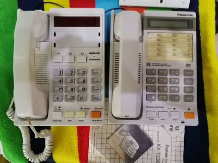 Телефон Русь и Панасоник 2365