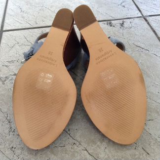 Замшевые туфли на танкетке Lavorazione Artigianale