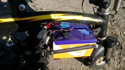 Электроскутер 2шт