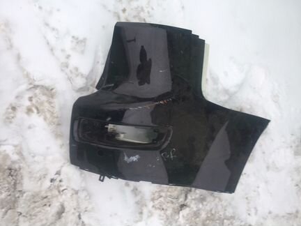 Задняя часть бампера на Citroen C-Crosser