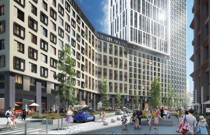 3-к квартира, 74.4 м², 28/34 эт.