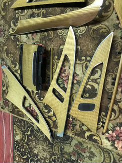 Декор салона корень пробкового дерева Ауди А6 С7