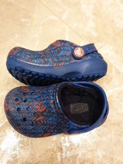 Утеплённые сандалии crocs с7 (24р-р, 14см)