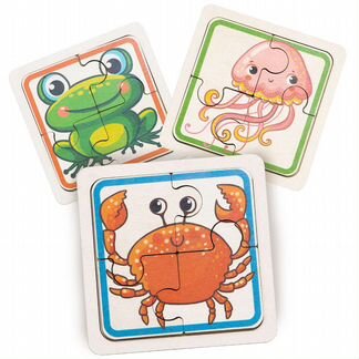 Деревянные пазлы / детские пазлы