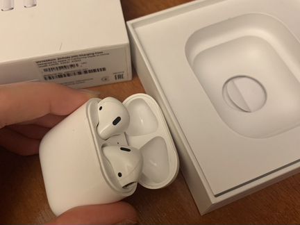 Беспроводные наушники apple airpods оригинал 2