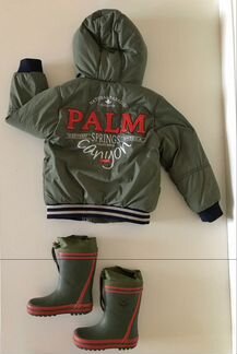 Куртка Gulliver и резиновые сапоги Gulliver