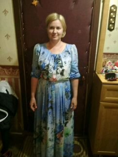 Платье длинное в пол