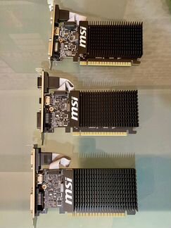 Видеокарты MSI GT 710 2GD3H LP