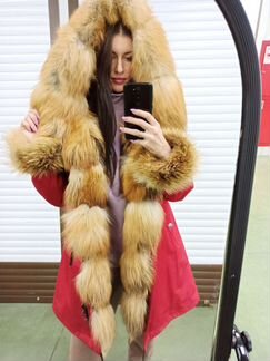 Парка с мехом