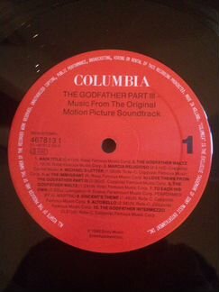 The Godfather Part III (Original Soundtrack) LP