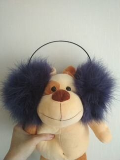 Наушники -натуральные страусиные перья