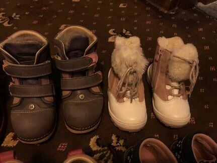 Обувь на девочку разные размеры