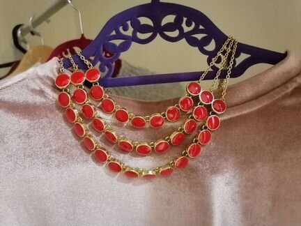 Украшение колье Zara новое