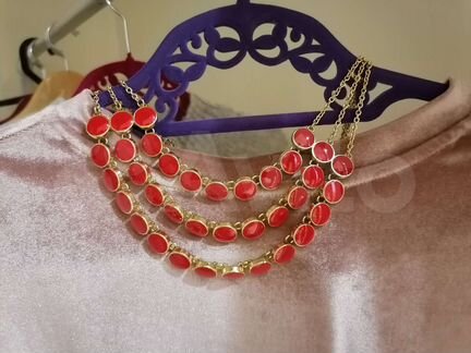 Украшение колье Zara новое