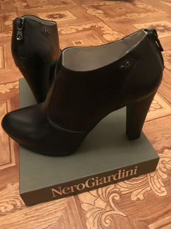 Ботильоны (Италия), натур. кожа, новые