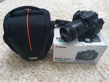 Зеркальный фотоаппарат Canon EOS 600D EF-S 18-135